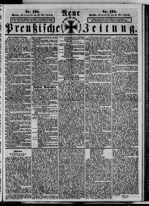 Neue preußische Zeitung vom 28.05.1853