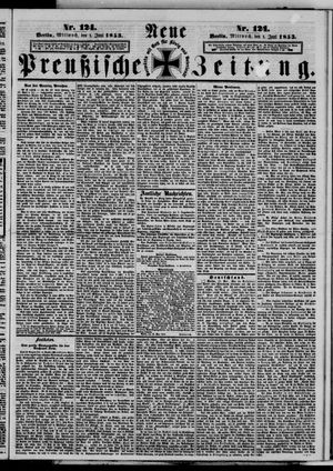 Neue preußische Zeitung vom 01.06.1853