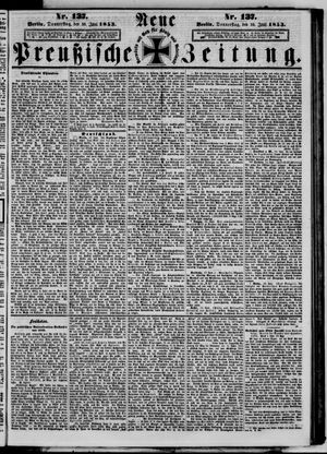 Neue preußische Zeitung vom 16.06.1853