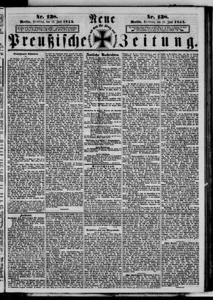 Neue preußische Zeitung vom 17.06.1853