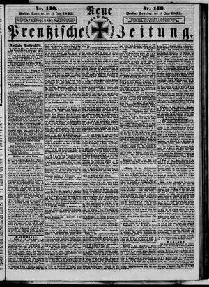 Neue preußische Zeitung vom 19.06.1853
