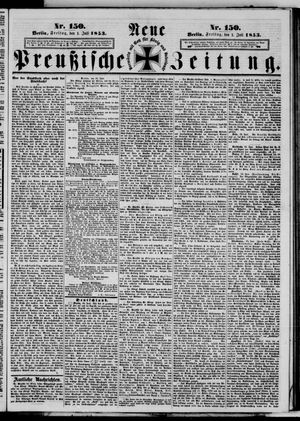 Neue preußische Zeitung on Jul 1, 1853