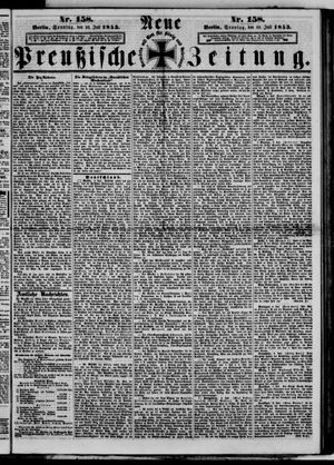 Neue preußische Zeitung vom 10.07.1853