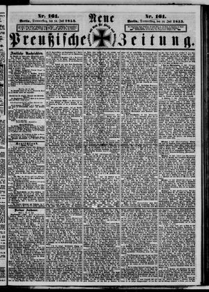 Neue preußische Zeitung vom 14.07.1853