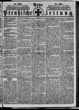 Neue preußische Zeitung vom 17.07.1853