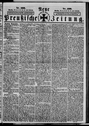 Neue preußische Zeitung vom 23.07.1853