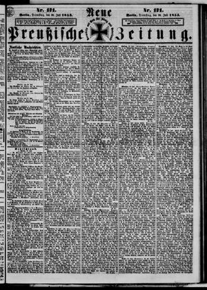 Neue preußische Zeitung vom 26.07.1853
