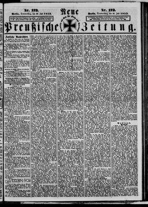 Neue preußische Zeitung vom 28.07.1853
