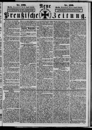Neue preußische Zeitung vom 27.08.1853