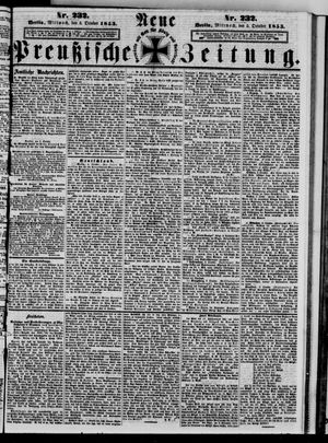 Neue preußische Zeitung vom 05.10.1853