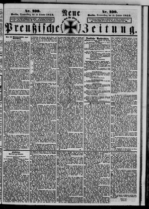 Neue preußische Zeitung vom 13.10.1853