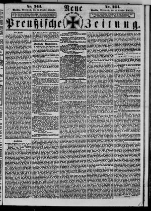 Neue preußische Zeitung vom 19.10.1853