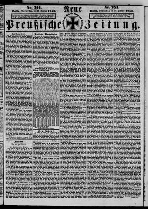 Neue preußische Zeitung vom 27.10.1853