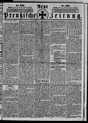 Neue preußische Zeitung vom 28.10.1853