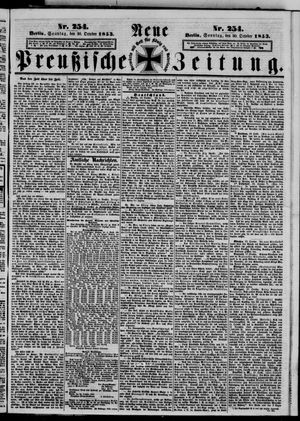 Neue preußische Zeitung vom 30.10.1853