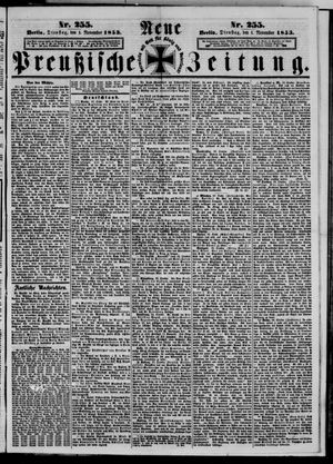 Neue preußische Zeitung vom 01.11.1853