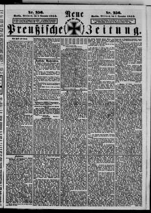 Neue preußische Zeitung vom 02.11.1853