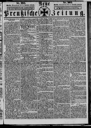 Neue preußische Zeitung vom 12.11.1853