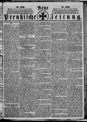 Neue preußische Zeitung vom 02.12.1853