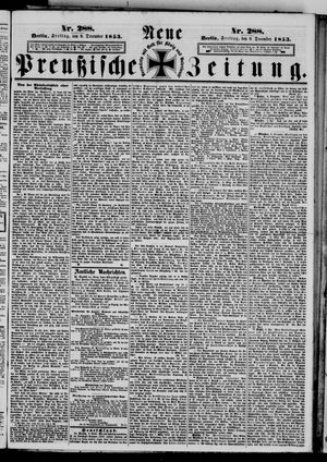Neue preußische Zeitung vom 09.12.1853