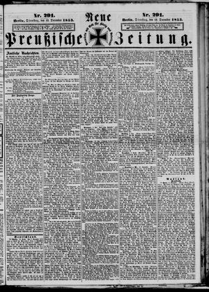 Neue preußische Zeitung vom 13.12.1853