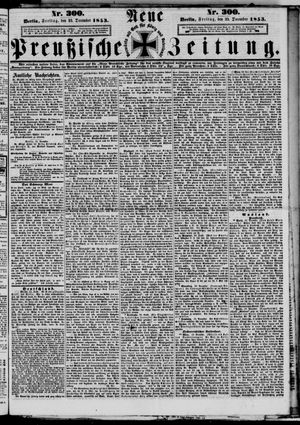 Neue preußische Zeitung vom 23.12.1853