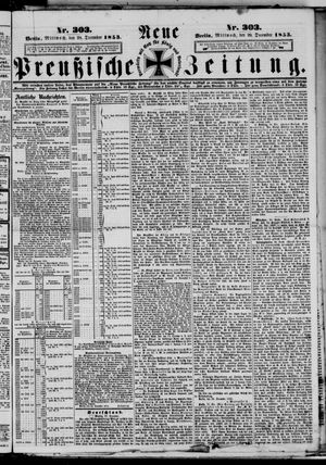 Neue preußische Zeitung vom 28.12.1853