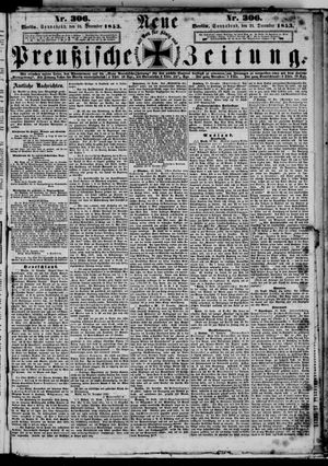 Neue preußische Zeitung vom 31.12.1853