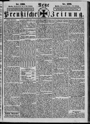 Neue preußische Zeitung vom 06.05.1854