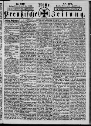 Neue preußische Zeitung vom 07.06.1854