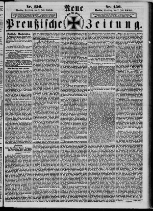 Neue preußische Zeitung vom 07.07.1854