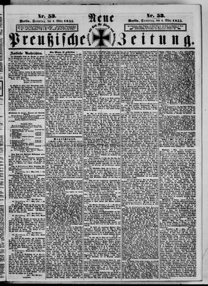 Neue preußische Zeitung vom 04.03.1855