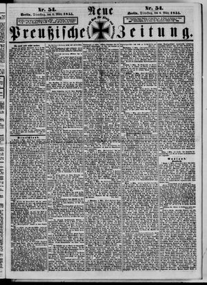 Neue preußische Zeitung vom 06.03.1855