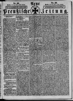 Neue preußische Zeitung vom 09.03.1855