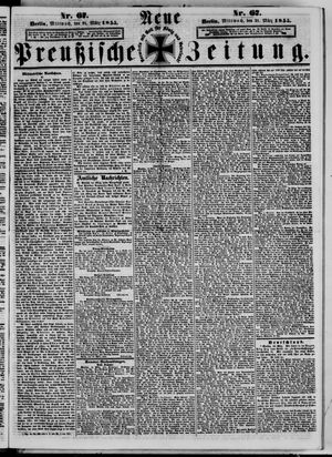 Neue preußische Zeitung vom 21.03.1855