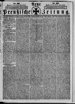 Neue preußische Zeitung vom 23.03.1855