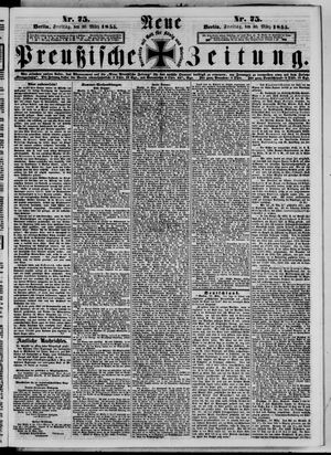 Neue preußische Zeitung vom 30.03.1855