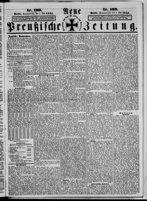 Neue preußische Zeitung vom 05.05.1855