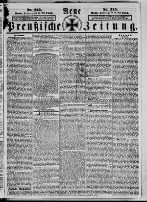 Neue preußische Zeitung vom 20.05.1855
