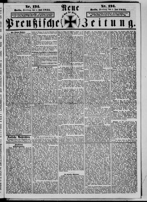 Neue preußische Zeitung vom 01.06.1855