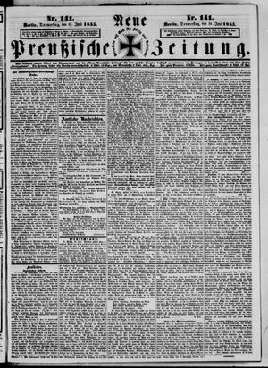 Neue preußische Zeitung vom 21.06.1855