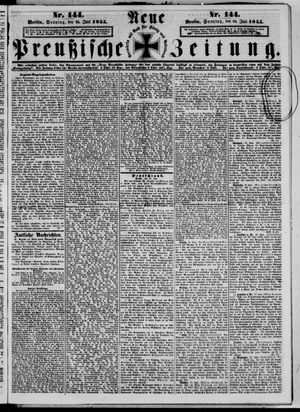 Neue preußische Zeitung vom 24.06.1855