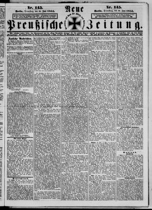 Neue preußische Zeitung vom 26.06.1855