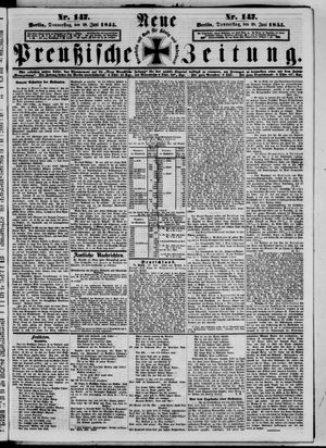 Neue preußische Zeitung vom 28.06.1855