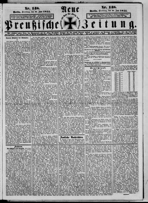 Neue preußische Zeitung vom 29.06.1855