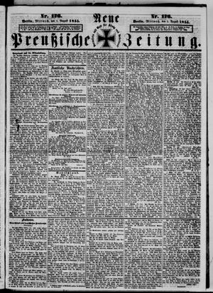 Neue preußische Zeitung vom 01.08.1855