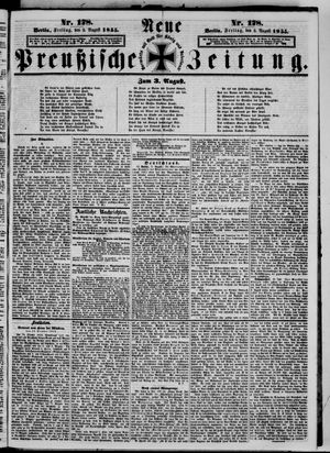 Neue preußische Zeitung vom 03.08.1855