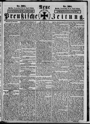 Neue preußische Zeitung vom 30.08.1855