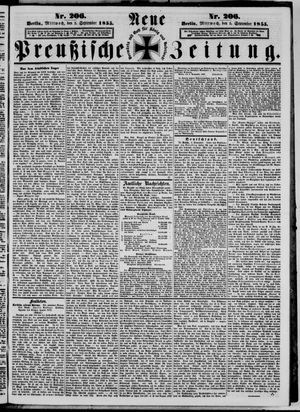Neue preußische Zeitung vom 05.09.1855