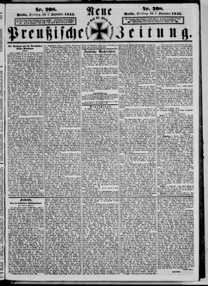 Neue preußische Zeitung vom 07.09.1855